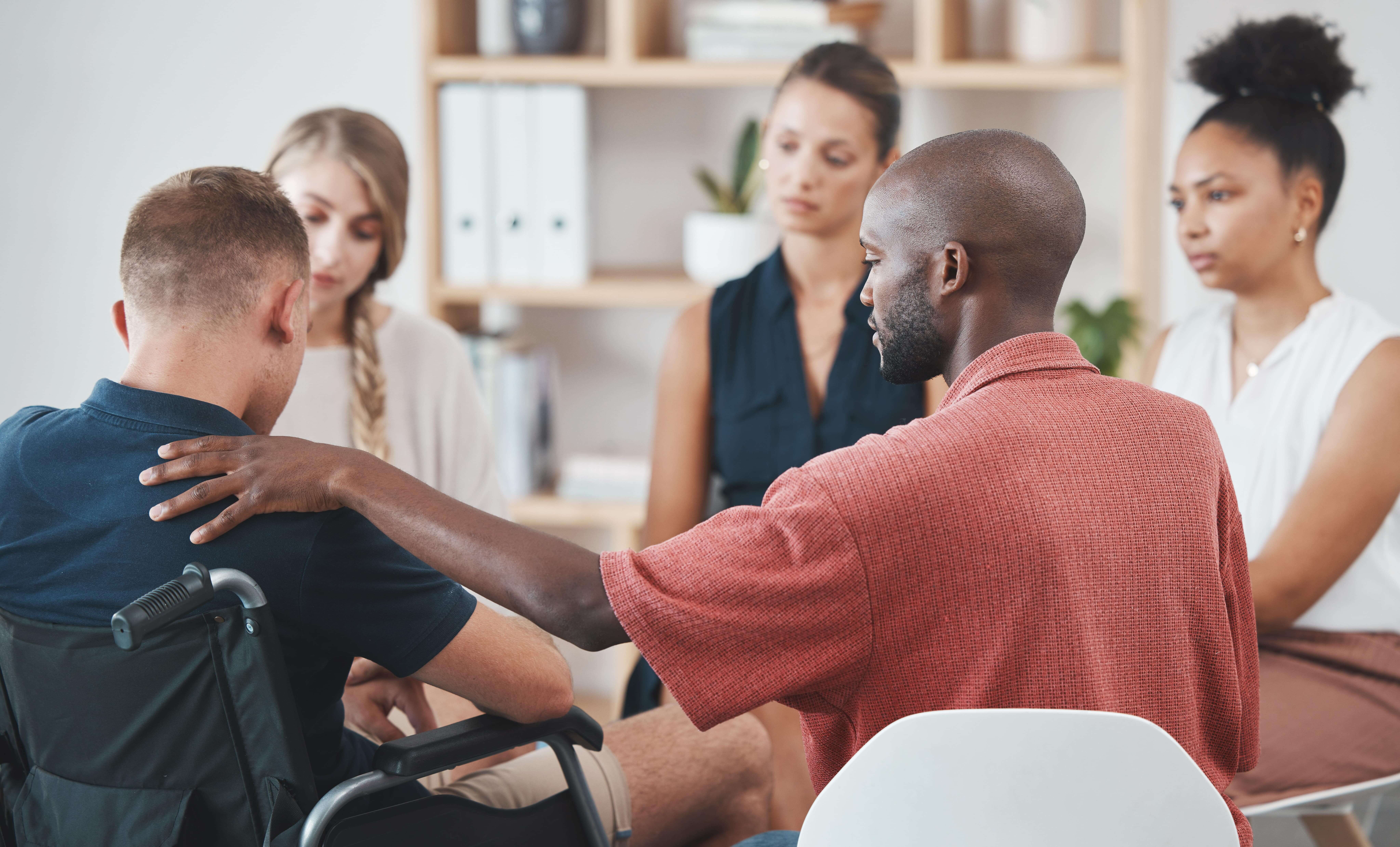 group counseling mental health therapy and community participation