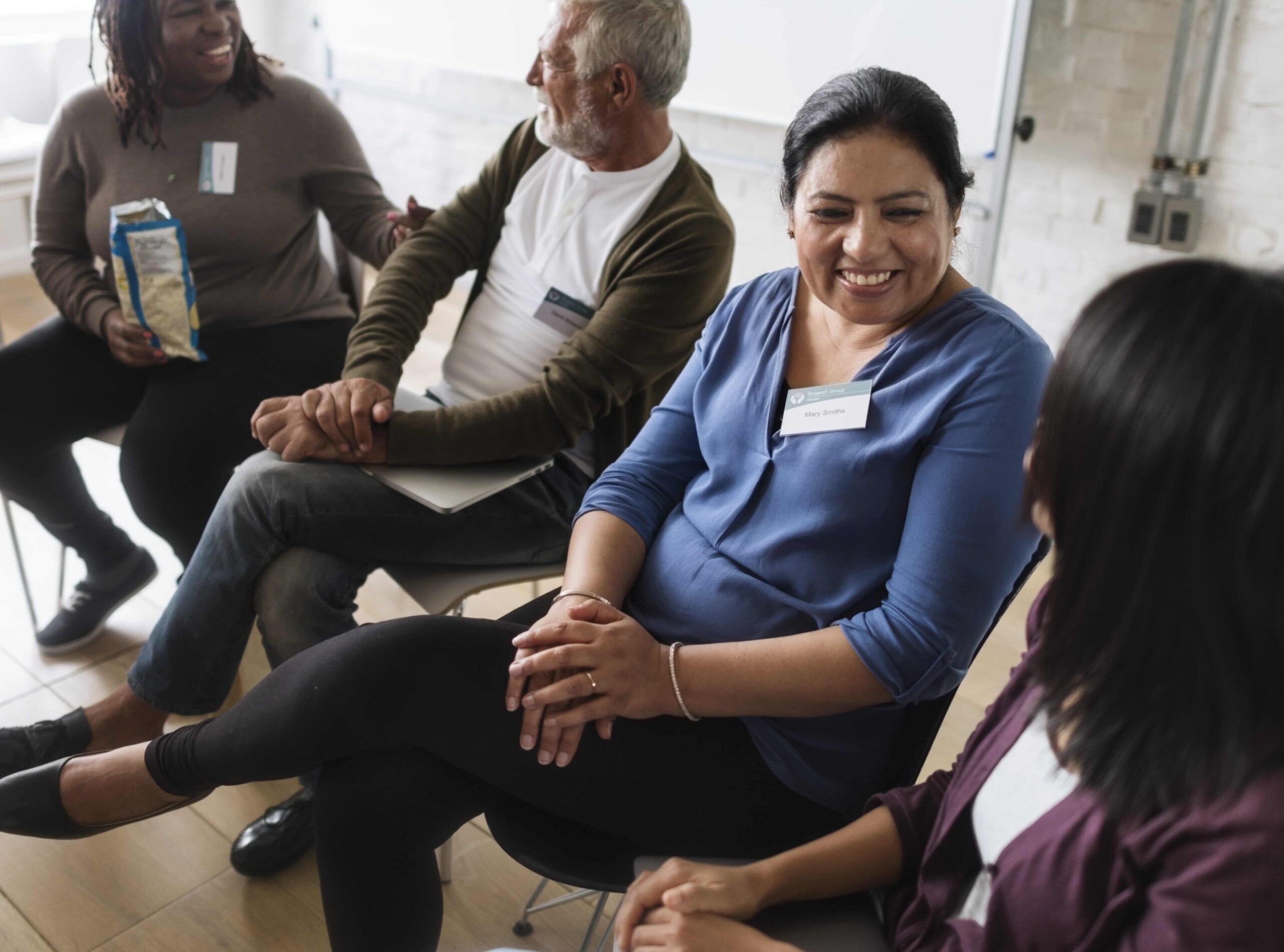 people meeting seminar and community nursing care and Therapeutic Support | community access